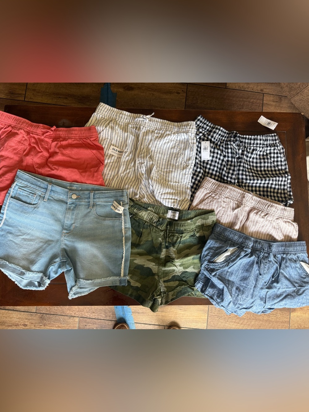 Lot of 7 shorts XL 14/16